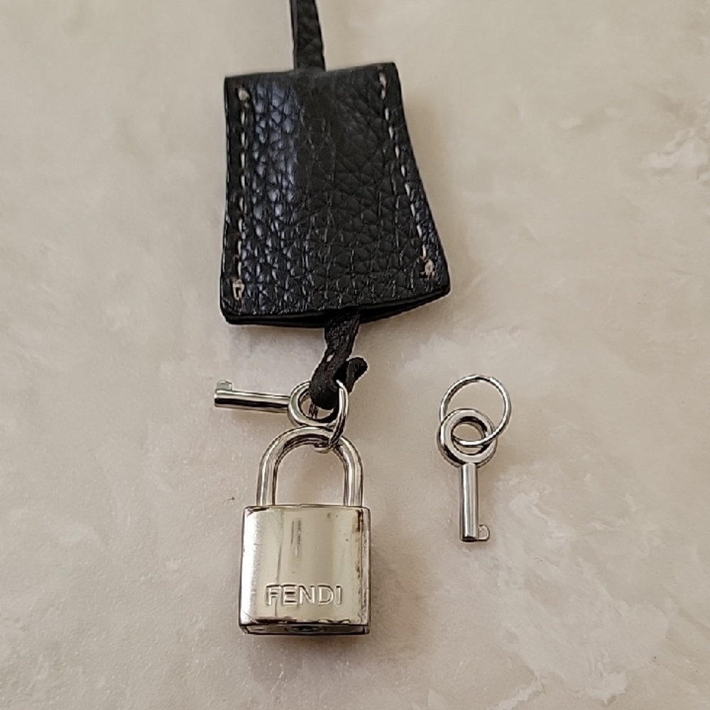 Fendi Purse Authentic Replacement Silver One Key Only